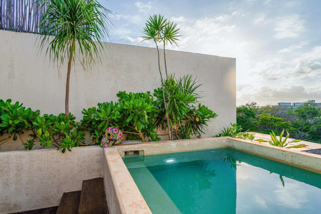 Jungle Luxury In Private Residential Area & Stunning Rooftop By Stella Rentals Tulum Luaran gambar
