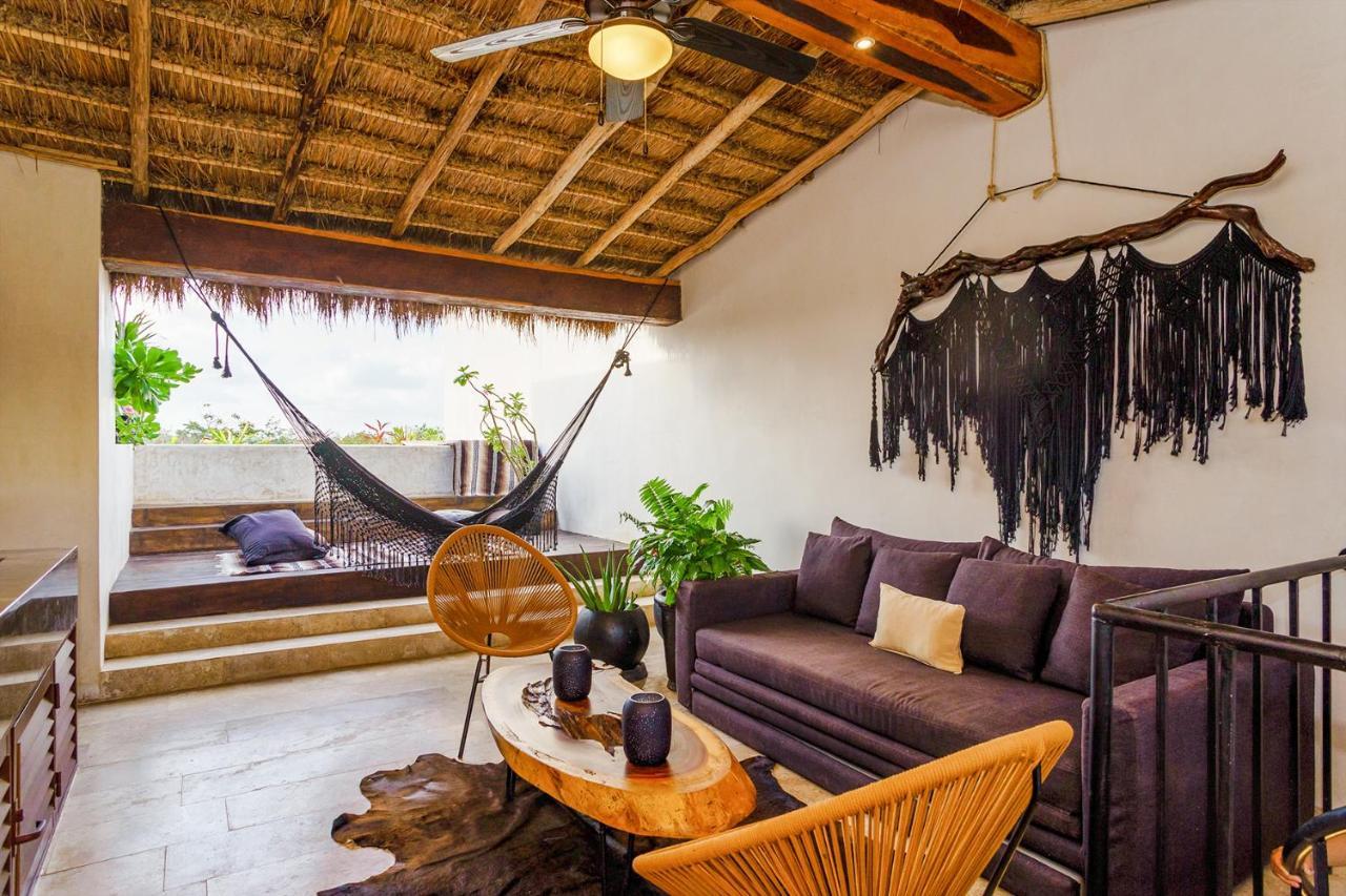 Jungle Luxury In Private Residential Area & Stunning Rooftop By Stella Rentals Tulum Luaran gambar