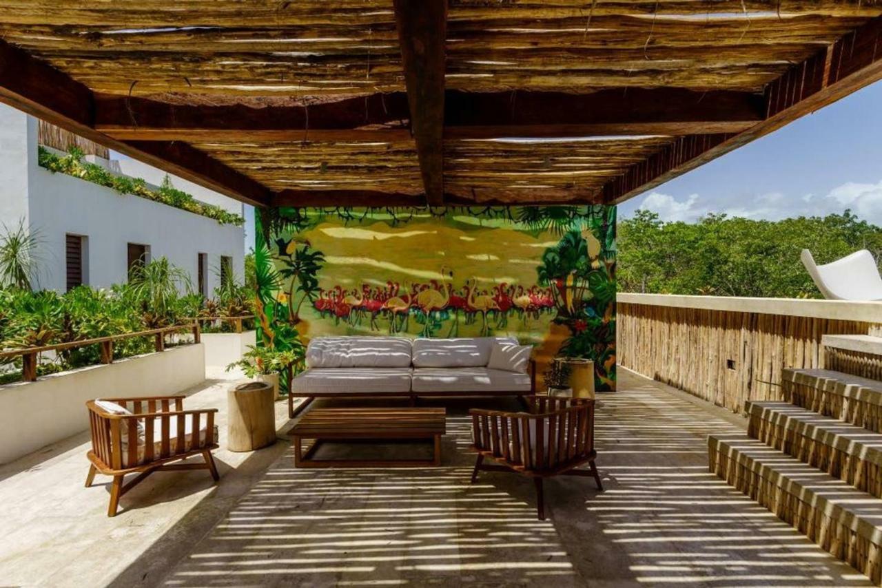 Jungle Luxury In Private Residential Area & Stunning Rooftop By Stella Rentals Tulum Luaran gambar