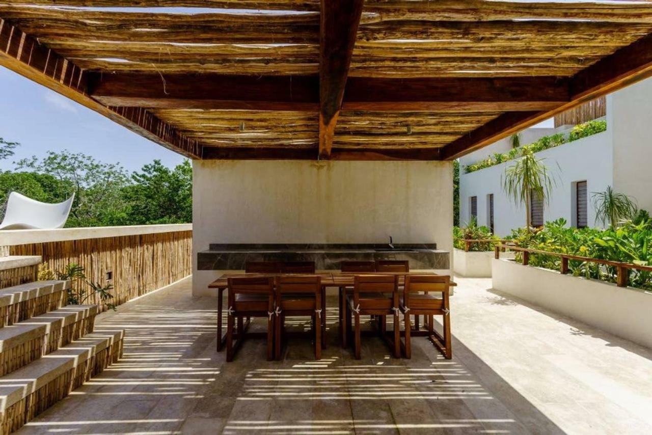 Jungle Luxury In Private Residential Area & Stunning Rooftop By Stella Rentals Tulum Luaran gambar